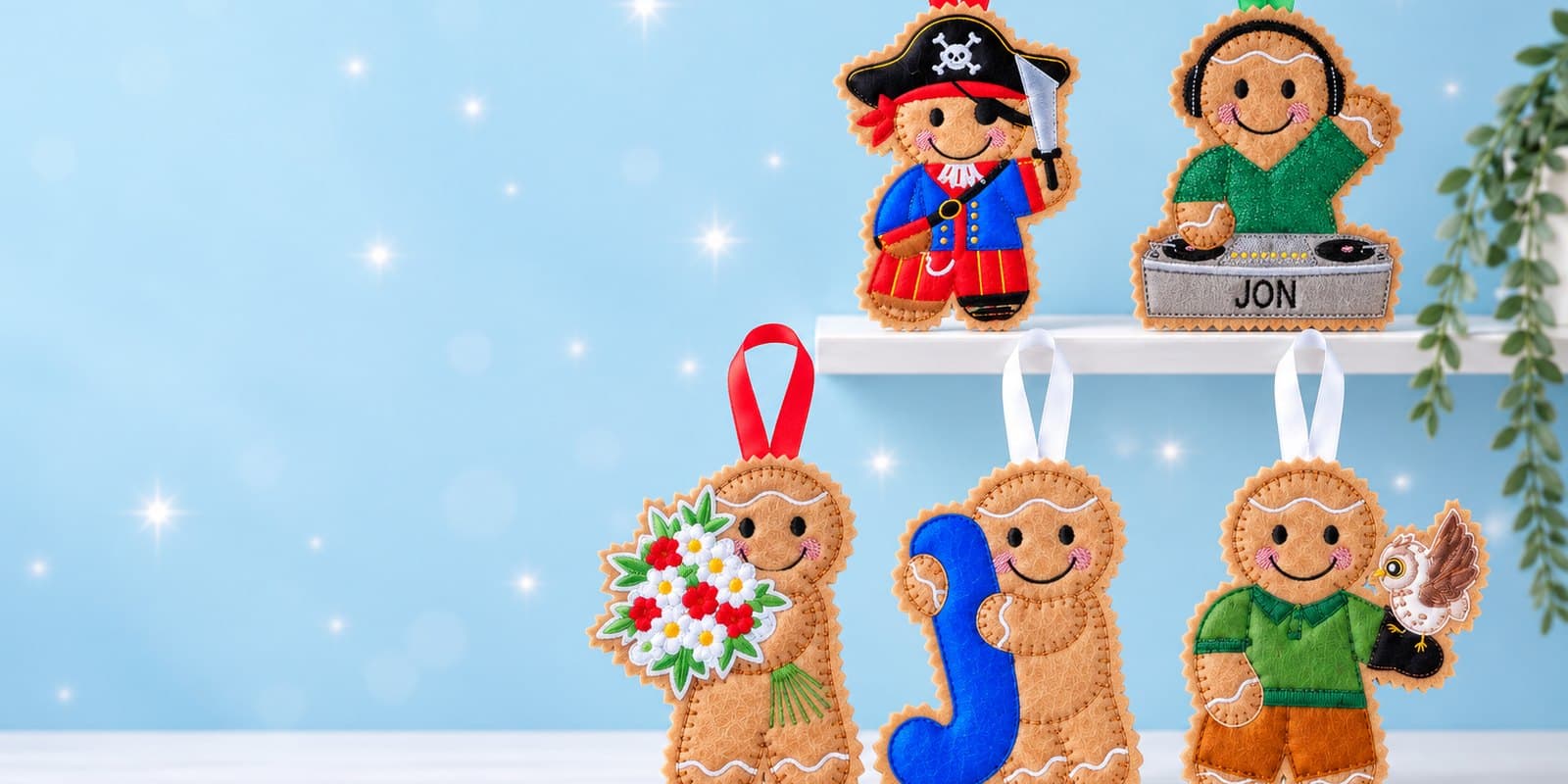 Felt Gingerbread Gifts — Stitched for Every Occasion