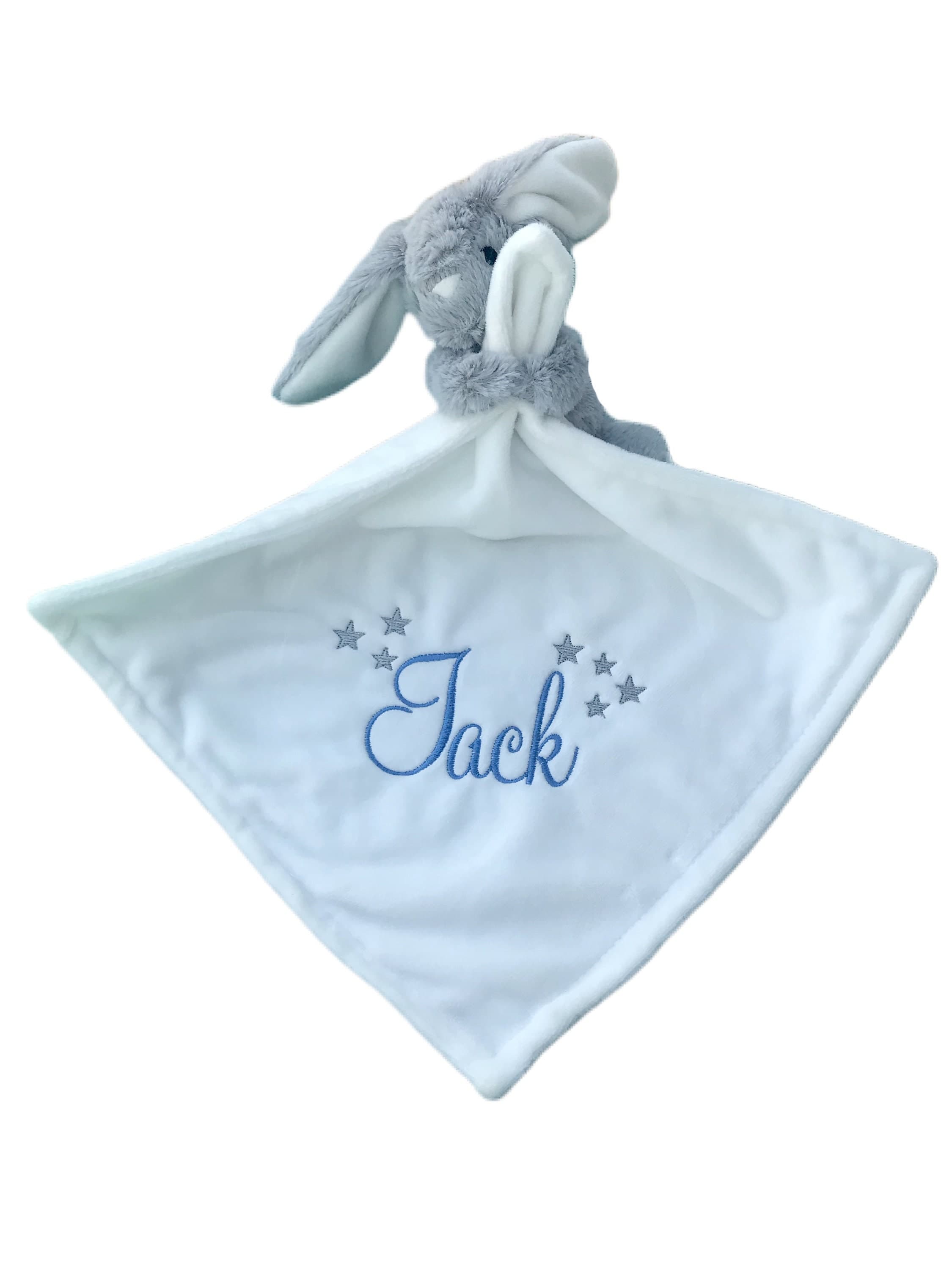Bunny Rabbit Comforter / Personalised Keepsake / Newborn Baby Gift / Baby Shower